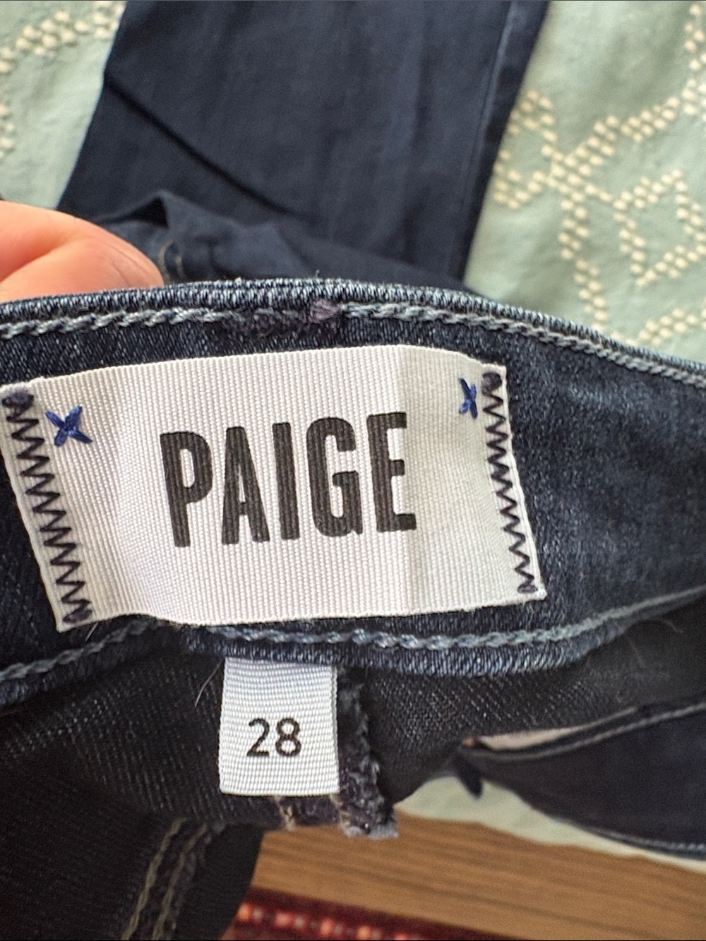 PAIGE Hoxton Ankle straight leg jeans - Picture 3 of 7